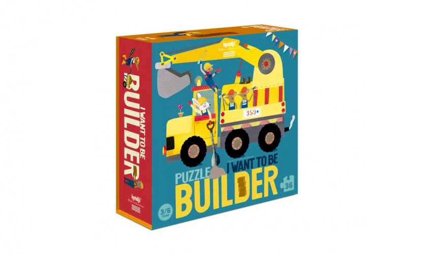 Puzzle "I Want to be ... Builder"