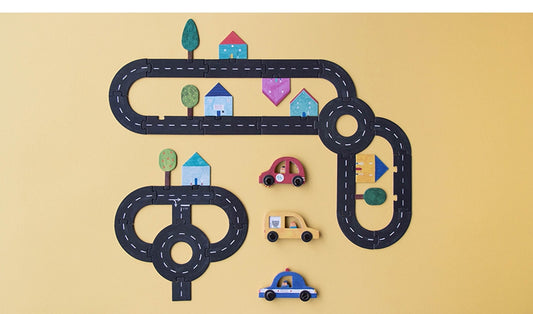 Puzzle & Spielstrassen-Spiel "Roads"